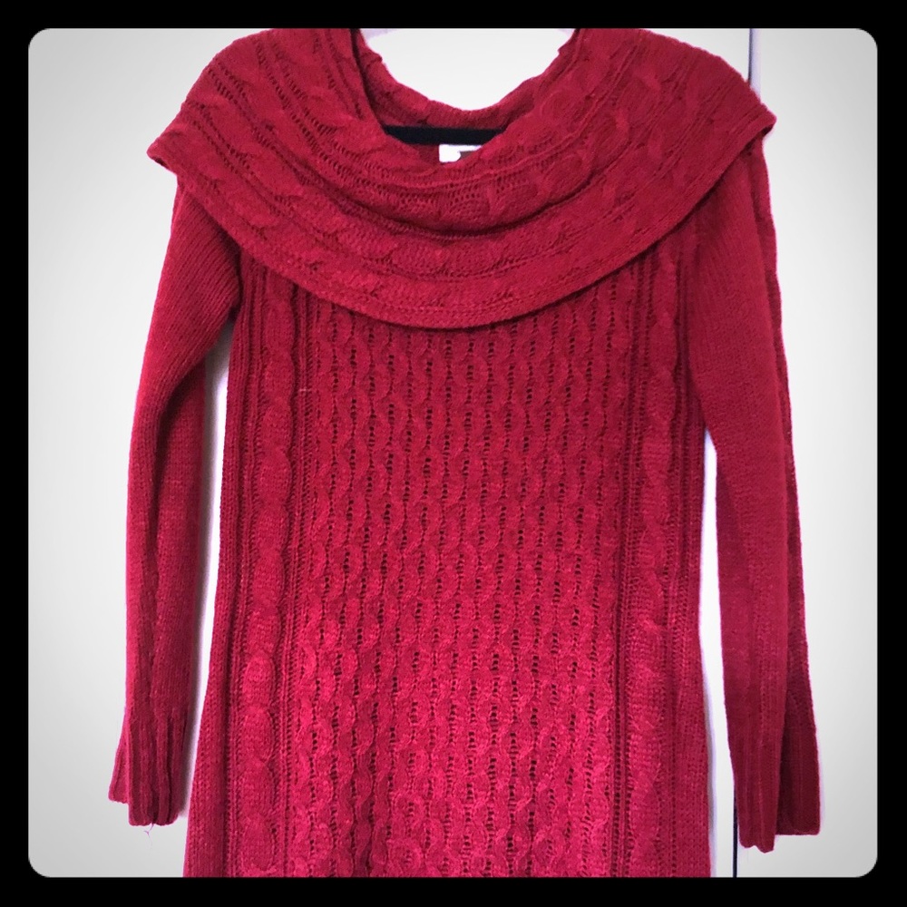 Beautiful red sweater